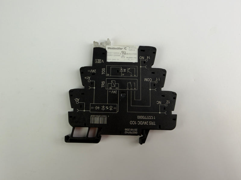 1x Weidmüller 1122770000 TRS 24VDC 1CO Relays