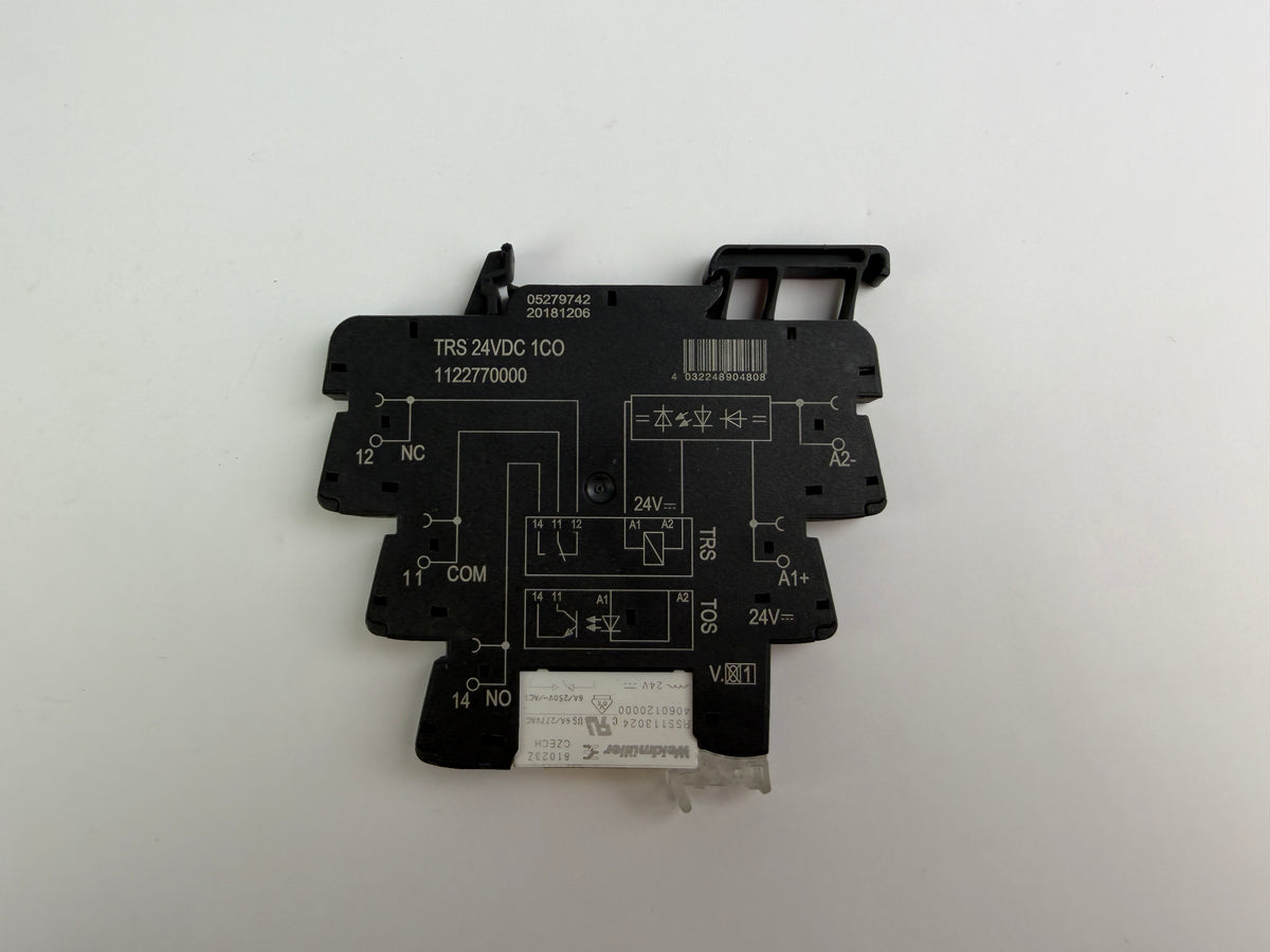1x Weidmüller 1122770000 TRS 24VDC 1CO Relays