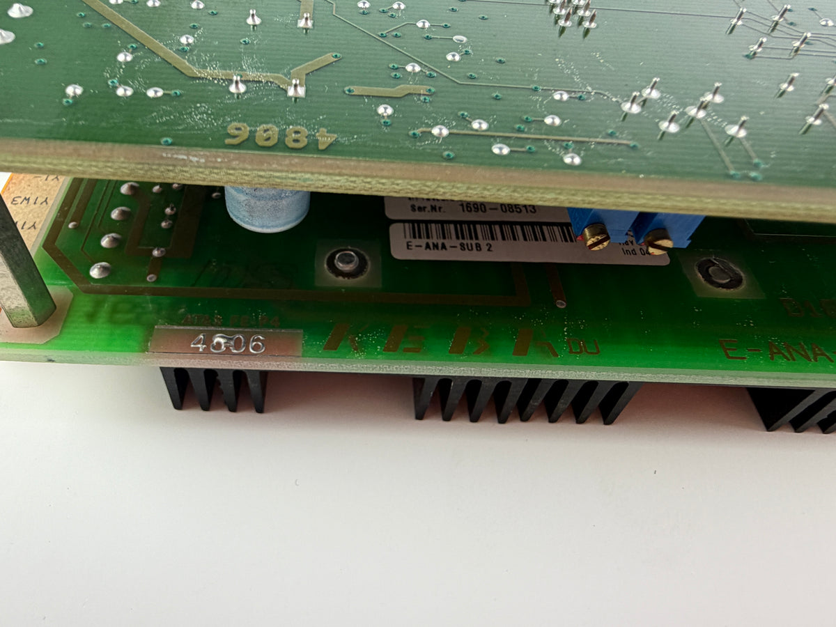 KEBA Circuit Board E-ANA-SUB2 D1690D-1