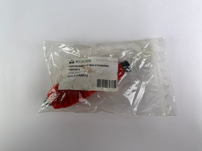 Feedscrew Tip fi 40 Standard for Injection Molding Machine – Milacron Ferromatik – 10002574