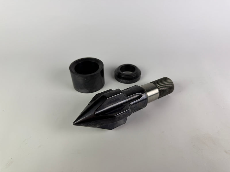 Feedscrew Schneckenspitze Nozzle fi50 mm + 2x Ring fi50 mm – Set