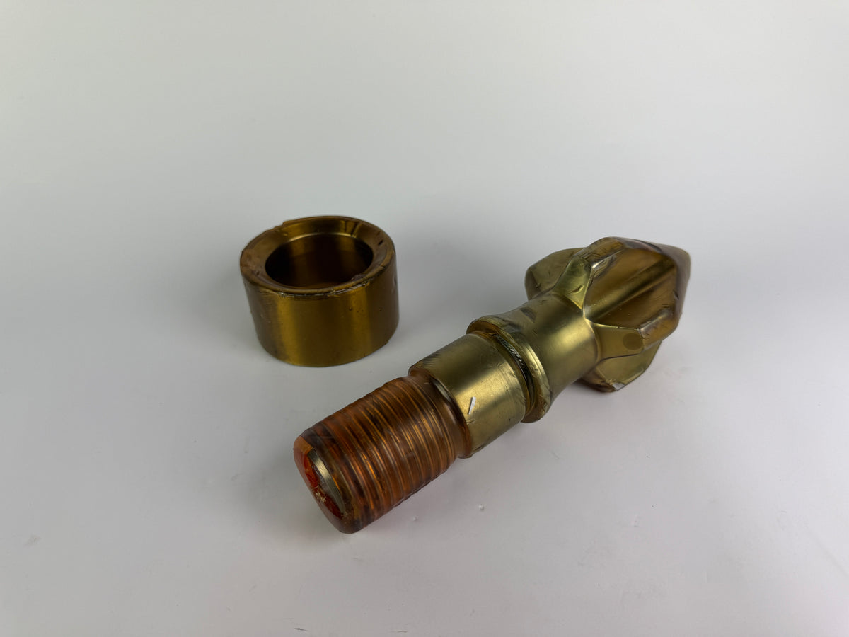Feedscrew Schneckenspitze Nozzle fi45 mm + Ring fi80 mm – NEW