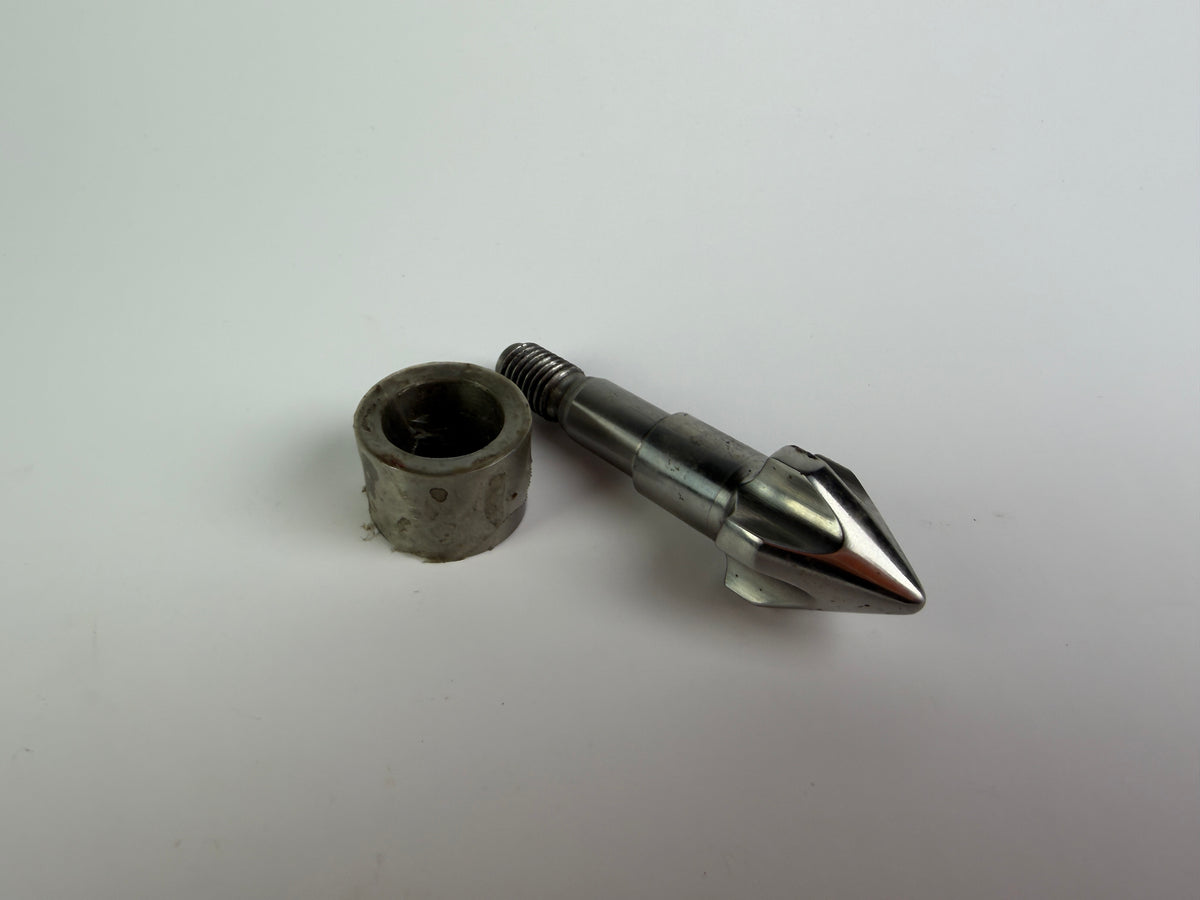 Feedscrew Schneckenspitze Nozzle Ø12mm + Ring Ø28mm - injection molding machine