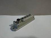 1x Weidmüller 1828740000 4-Port Slim Line M8 Distribution Terminal Block