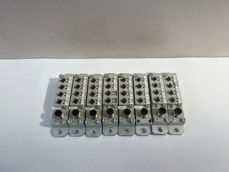 1x Weidmüller 1828740000 4-Port Slim Line M8 Distribution Terminal Block