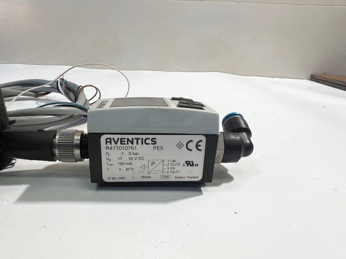 Aventics R412010761 Programmable Digital Pressure Switch with 1.8m Cable