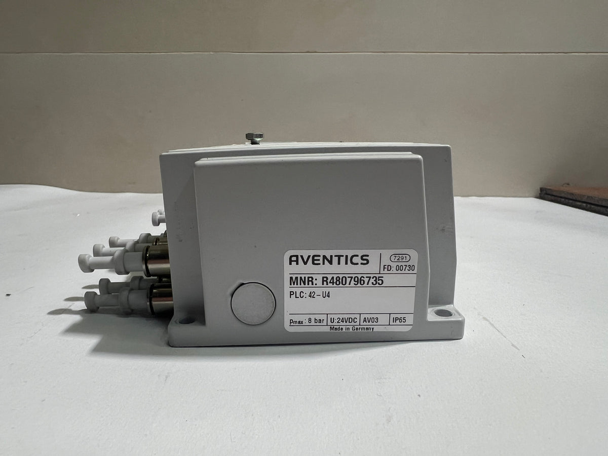Aventics R412018225 EtherCAT AES-D-BC-ECAT Air Valve Island Module