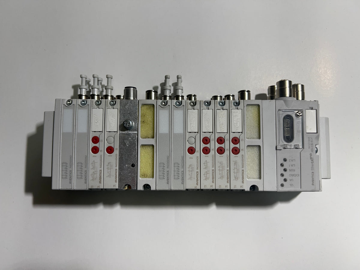 Aventics R412018225 EtherCAT AES-D-BC-ECAT Air Valve Island Module
