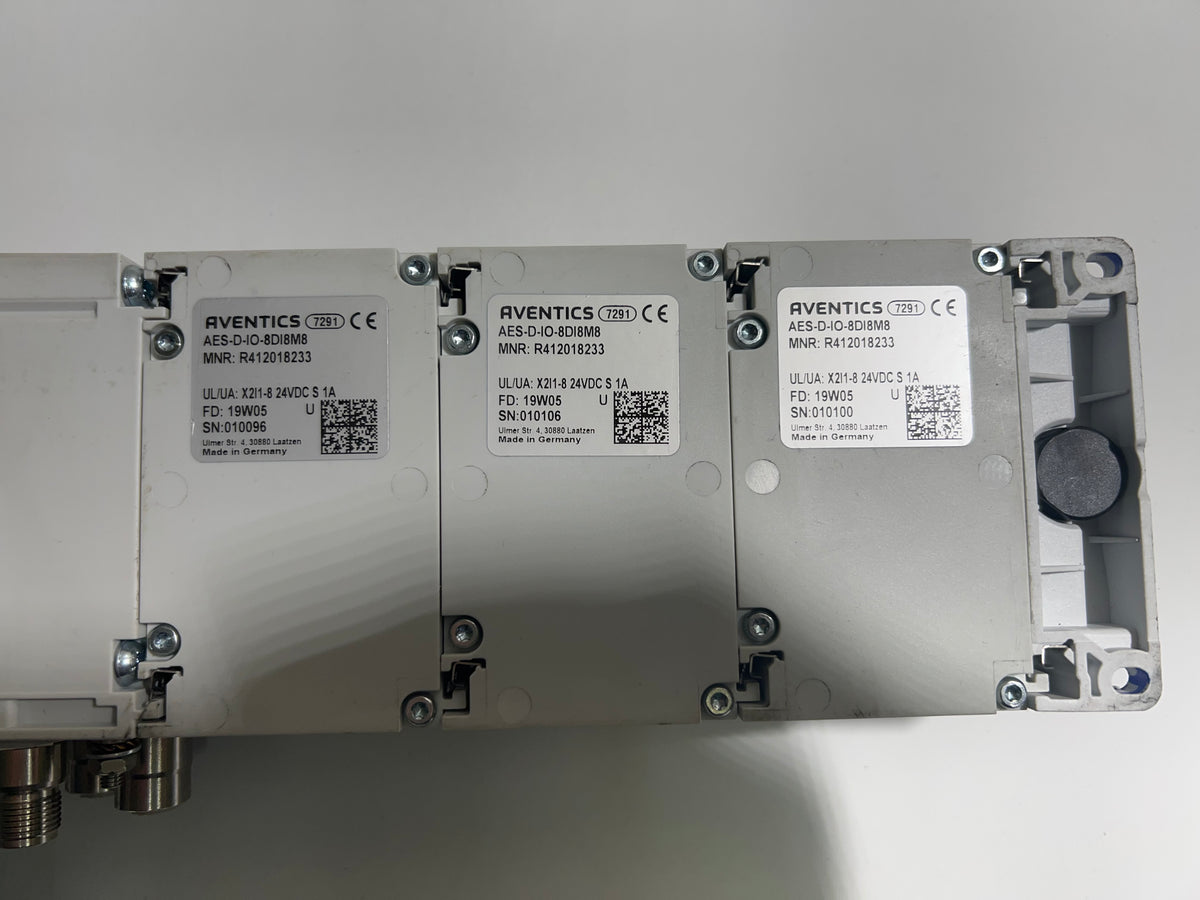 AVENTICS EtherCAT R412018225 AES-D-BC-ECAT Air Valve Island Module