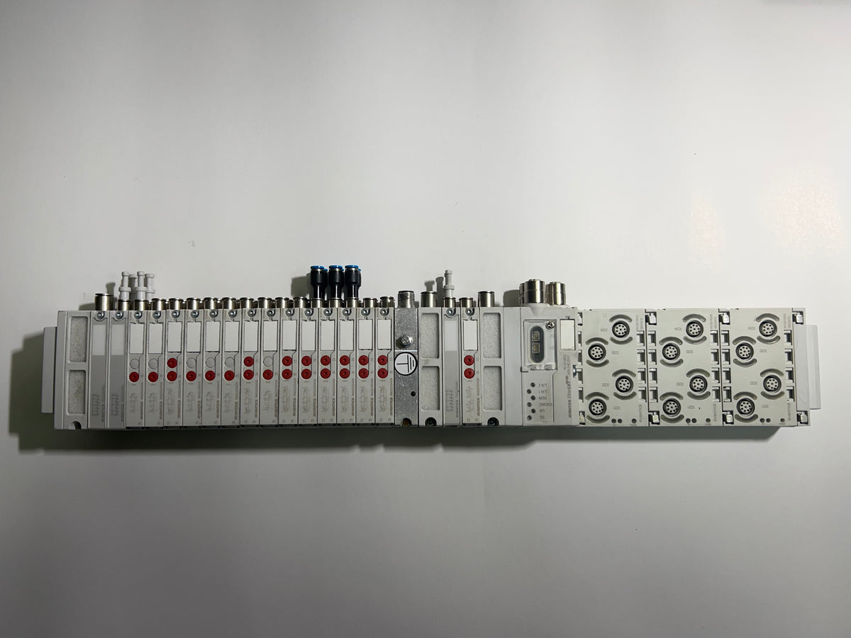 Aventics R412018225 EtherCAT AES-D-BC-ECAT Air Valve Island Module