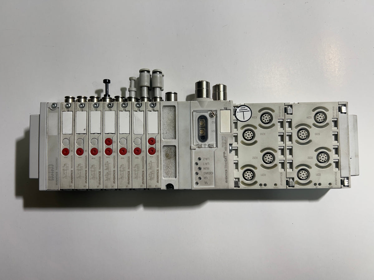 Aventics R412018225 EtherCAT AES-D-BC-ECAT Air Valve Island Module