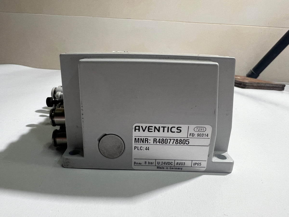 Aventics R412018225 EtherCAT AES-D-BC-ECAT Air Valve Island Module