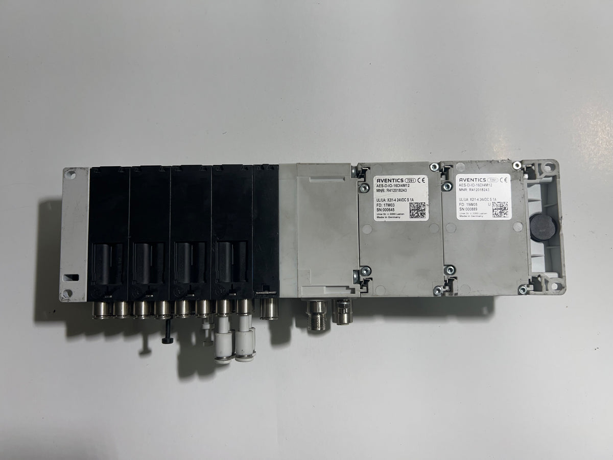 Aventics R412018225 EtherCAT AES-D-BC-ECAT Air Valve Island Module