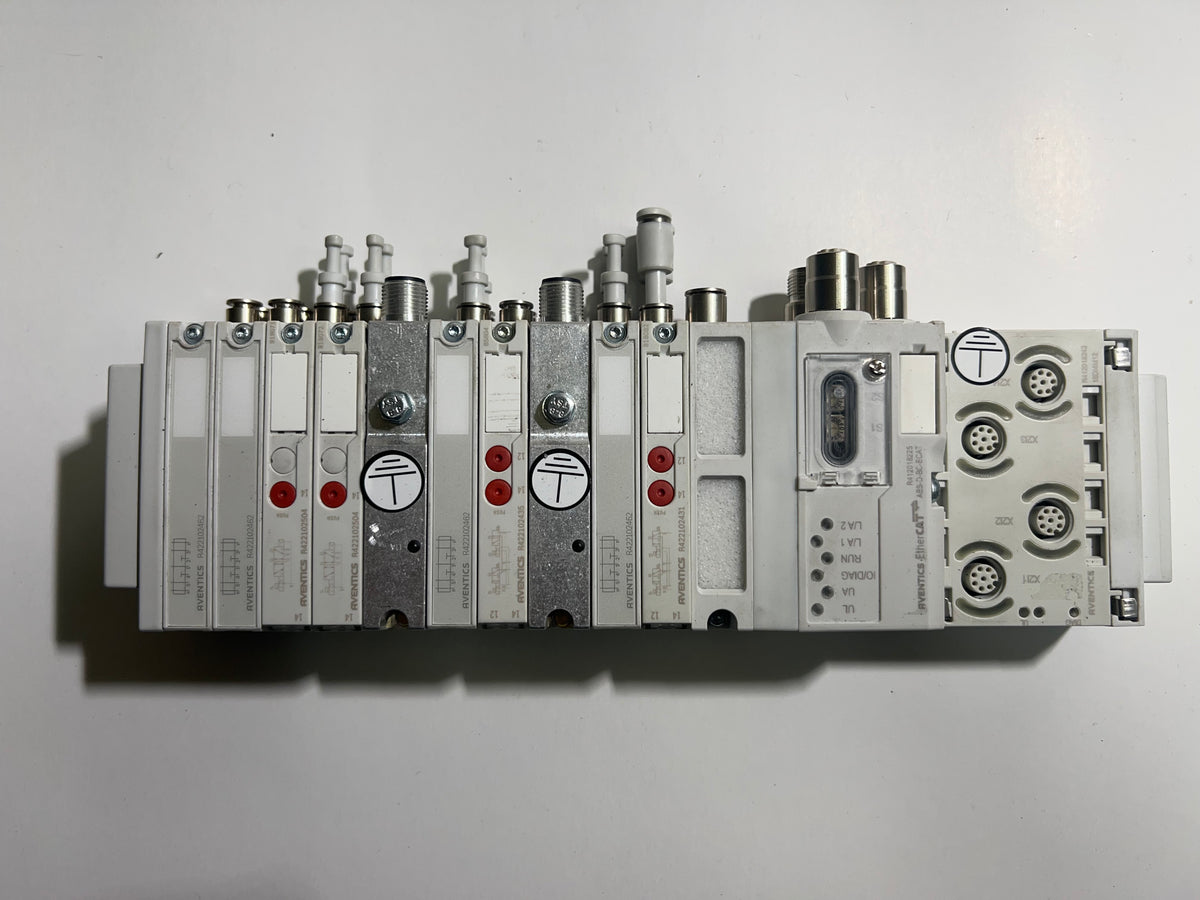 Aventics R412018225 EtherCAT AES-D-BC-ECAT Air Valve Island Module