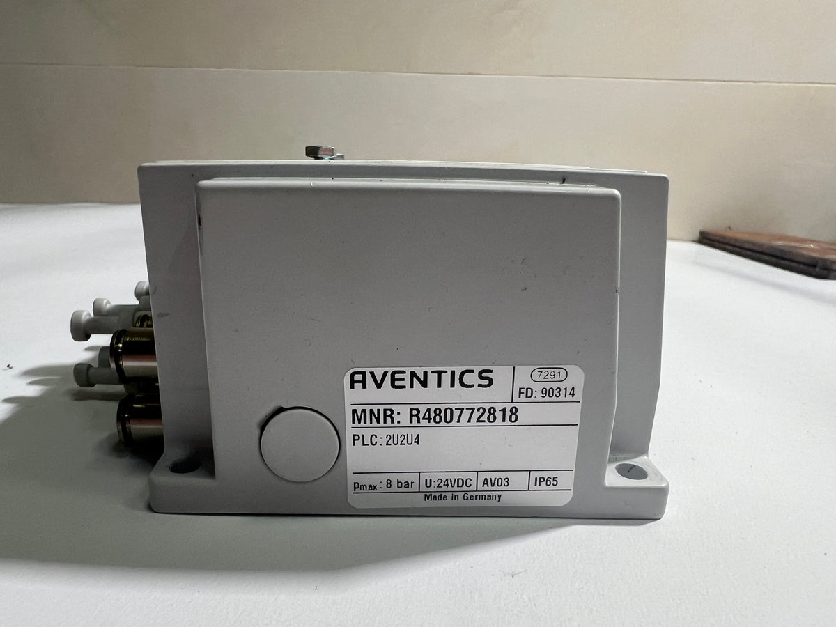 Aventics R412018225 EtherCAT AES-D-BC-ECAT Air Valve Island Module