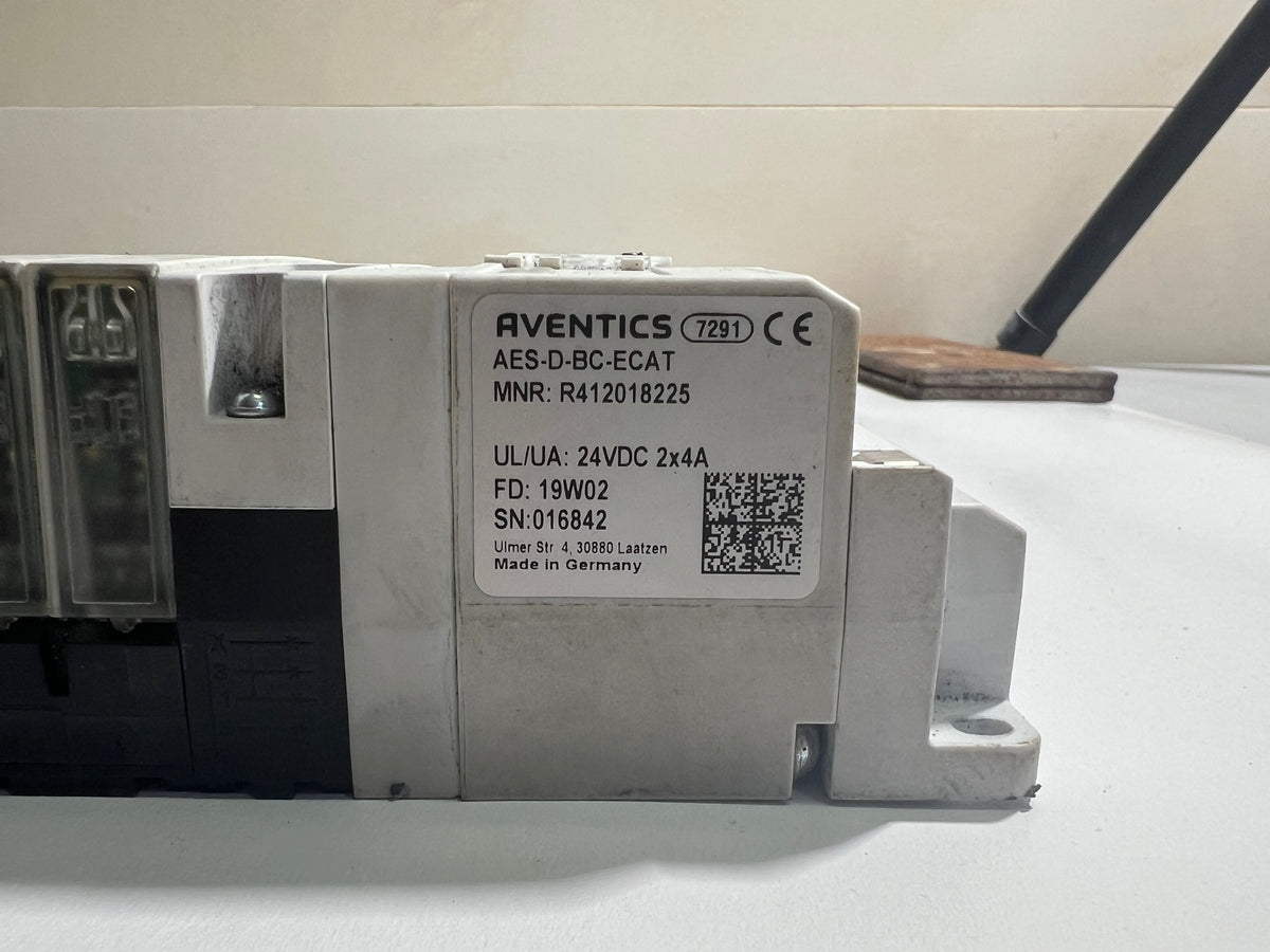 AVENTICS EtherCAT R412018225 AES-D-BC-ECAT Air Valve Island Module