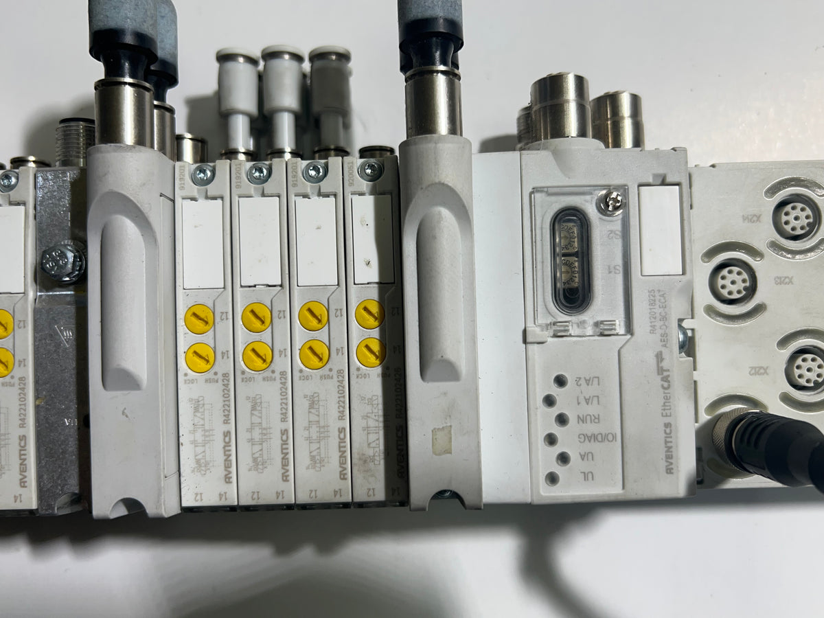 AVENTICS EtherCAT R412018225 AES-D-BC-ECAT Air Valve Island Module