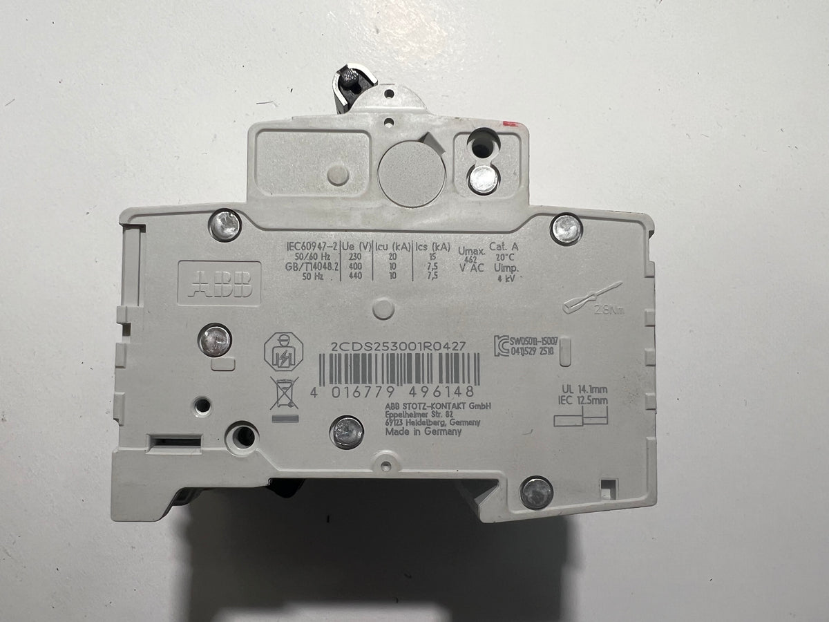 ABB 2CDS253001R0427 S203-K10 Circuit Breaker