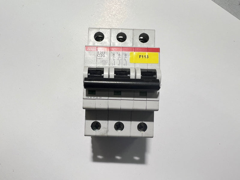 ABB 2CDS253001R0204 S203-C20 Circuit Breaker