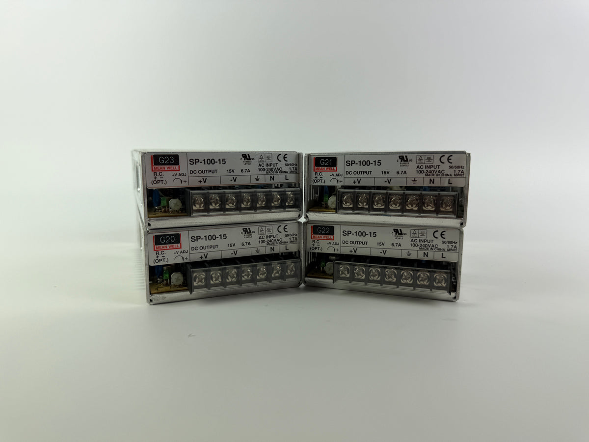 1x Mean Well SP-100-15 Switching Power Supply 15V DC 6.7A 100W