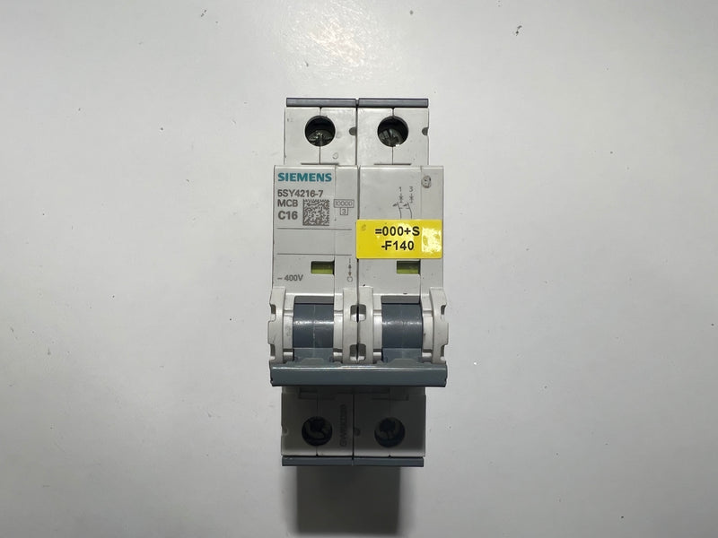 SIEMENS 5SY4216-7 MCB C16 CIRCUIT BREAKER