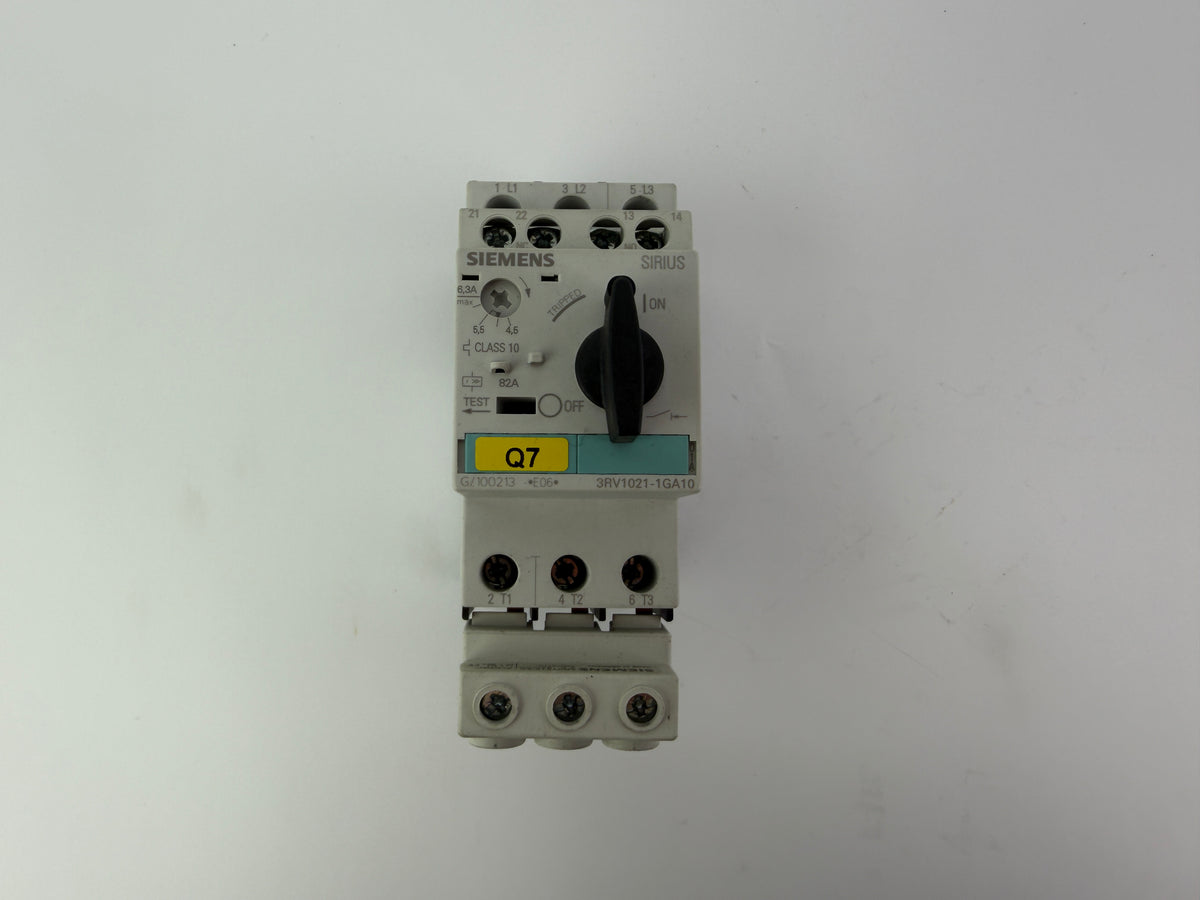 1x Siemens 3RV1021-1GA10 Motor Starter Protector Circuit Breaker