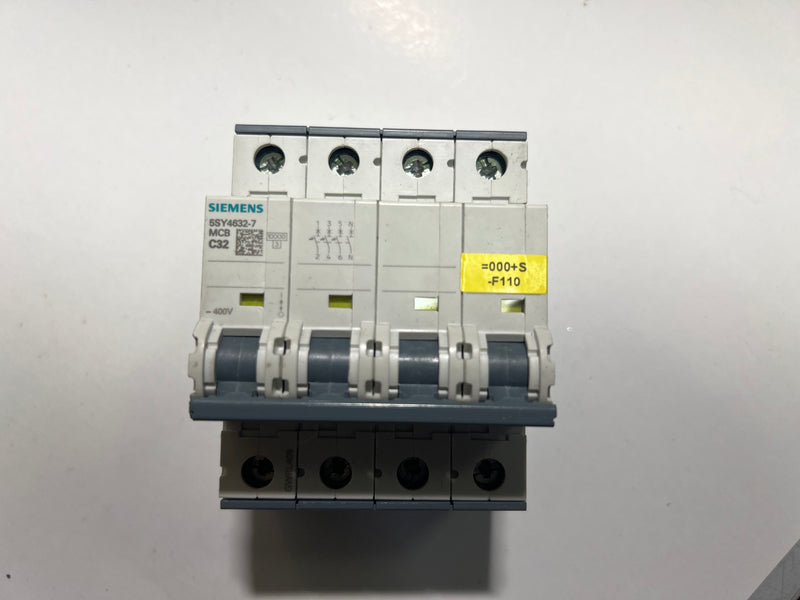 Siemens 5SY4632-7 MCB C32 Circuit Breaker