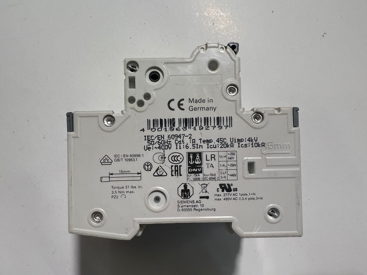 Siemens 5SY4632-7 MCB C32 Circuit Breaker