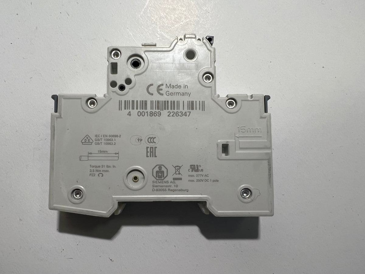 Siemens 5SY5102-7 MCB C2 Circuit Breaker