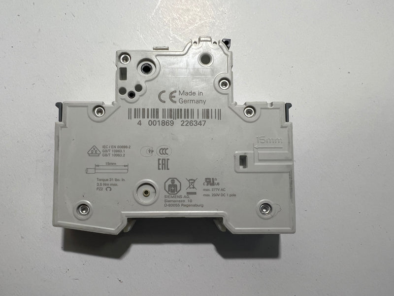 Siemens 5SY5102-7 MCB C2 Circuit Breaker