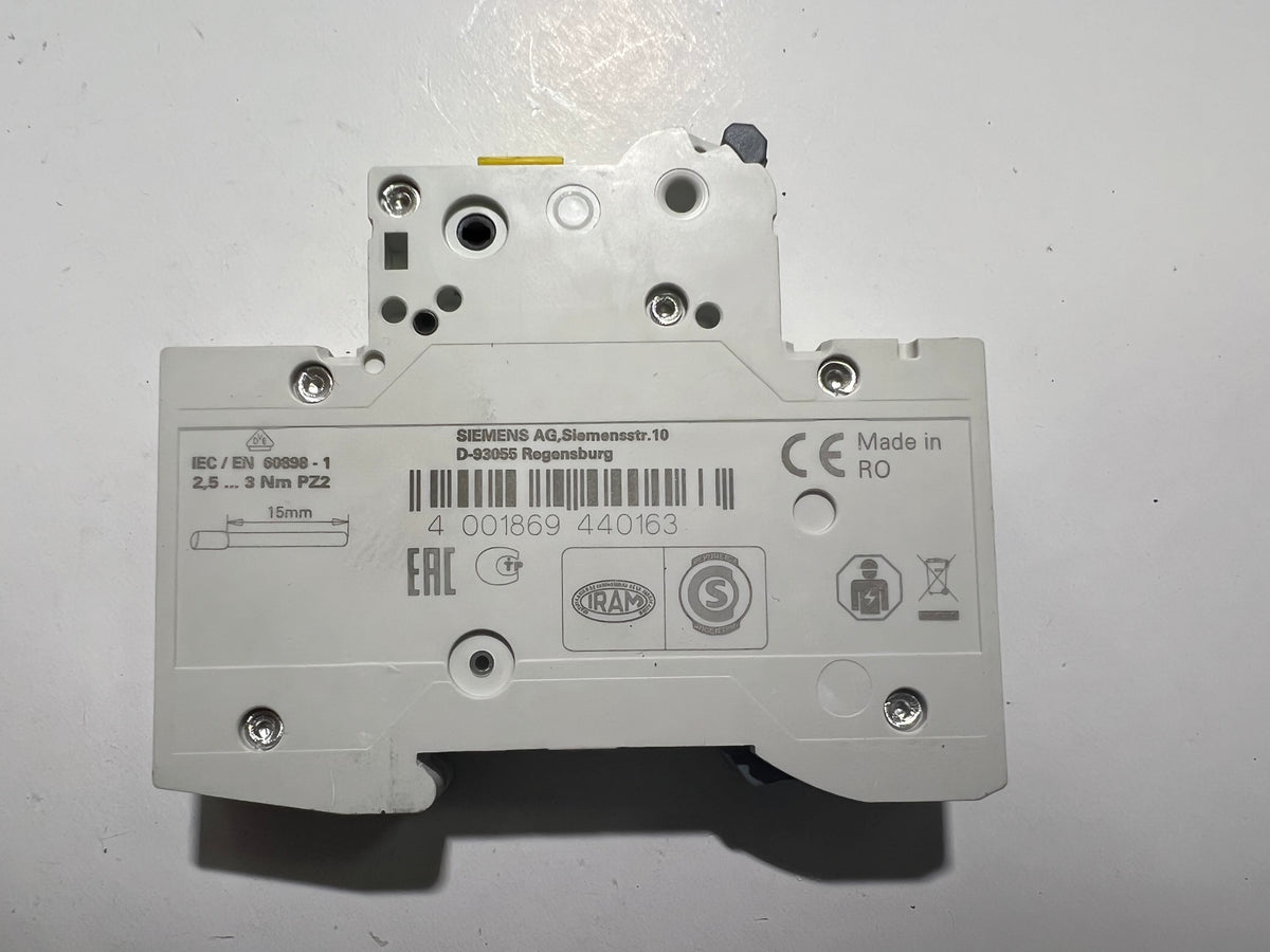 1x Siemens 5SL4113-7 Miniature Circuit Breaker MCB C13 230/400V 6kA