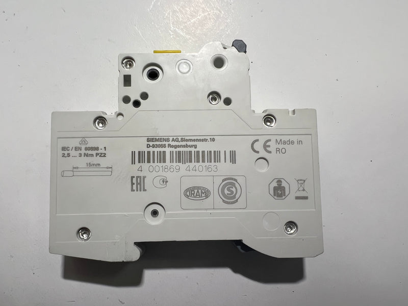 1x Siemens 5SL4113-7 Miniature Circuit Breaker MCB C13 230/400V 6kA