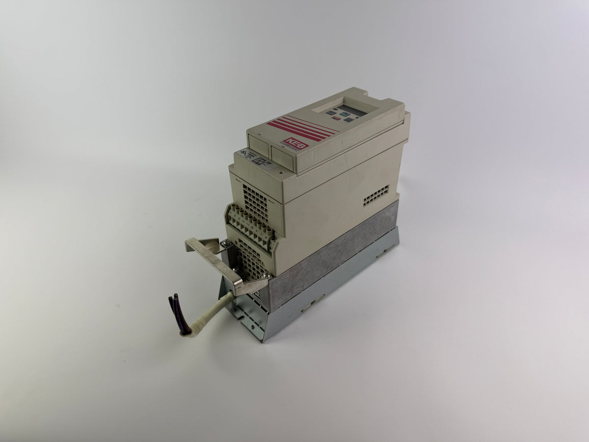 1x KEB 12F5B3B-350A Frequency Inverter, 6.6 kVA, 4.0 kW, 3-Phase, 400 V