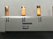 Siemens 5ST3740 Busbar for Circuit Breakers 10mm² 3-Phase
