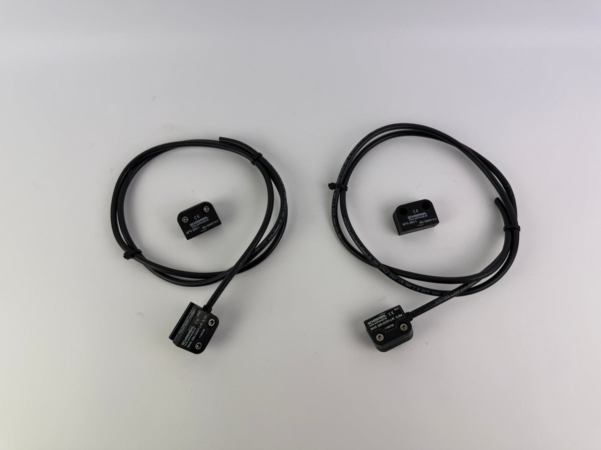 1x SCHMERSAL BNS 260-02/01Z-R 5.0M Magnetic Safety Sensor + BPS 260-1 Receiver