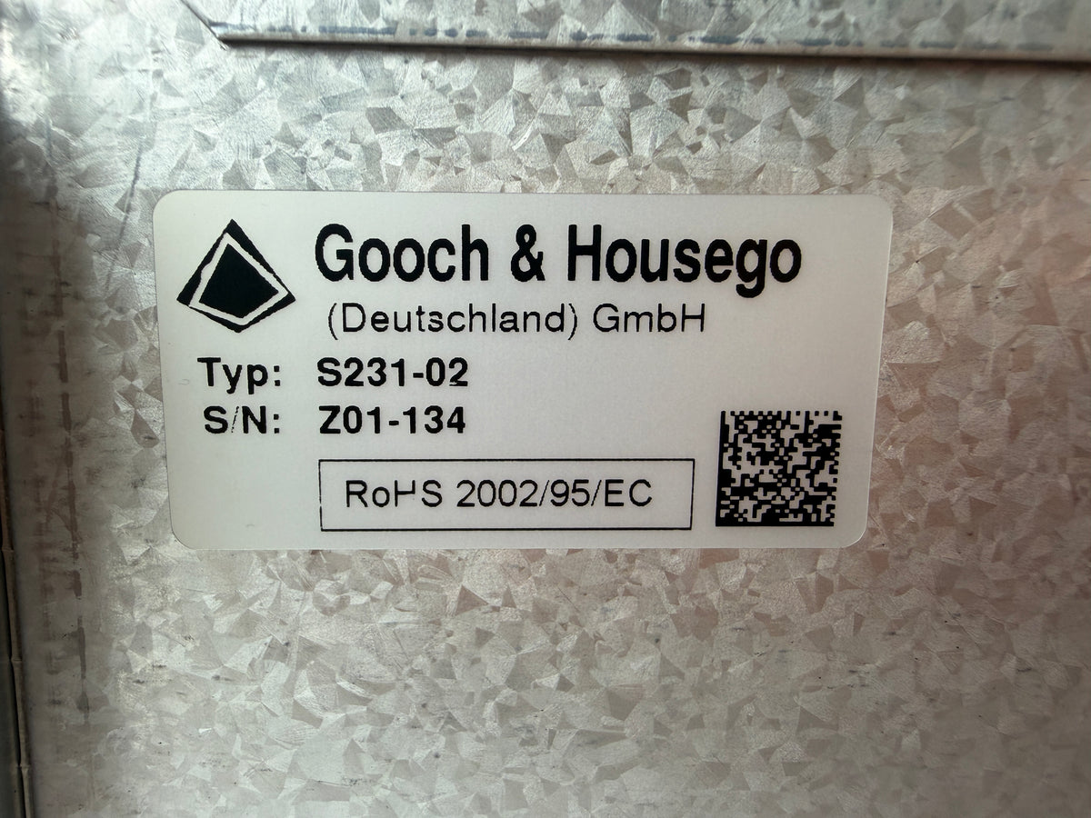 1x Gooch & Housego S231-02 RF Q-Switch Driver System 2x100W