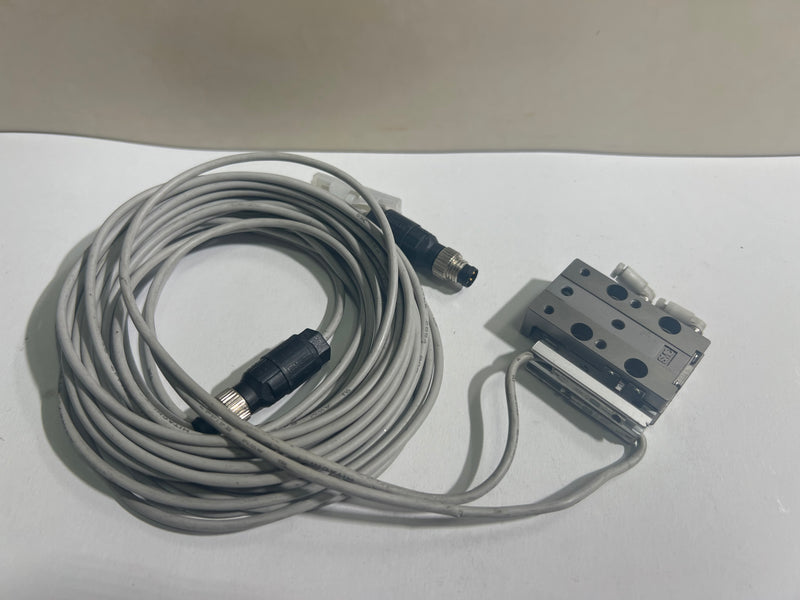 SMC MXJ8-10 Precision Slide Cylinder with Sensor & 3m Cable