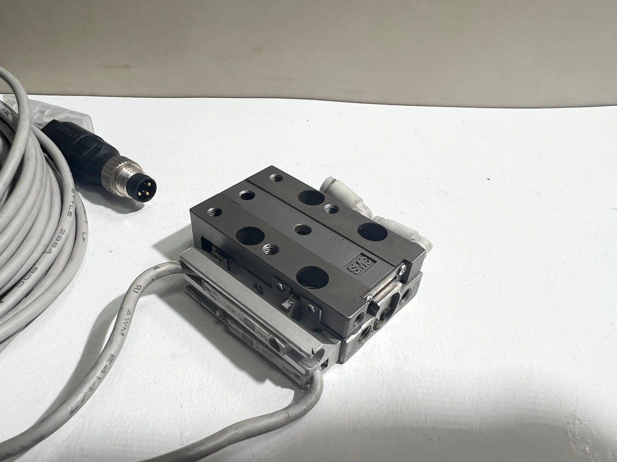 SMC MXJ8-10 Precision Slide Cylinder with Sensor & 3m Cable