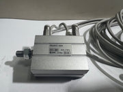 SMC CDUJS12-15DM Cylinder 3F2-808 with Sensor & 2.8m Cable