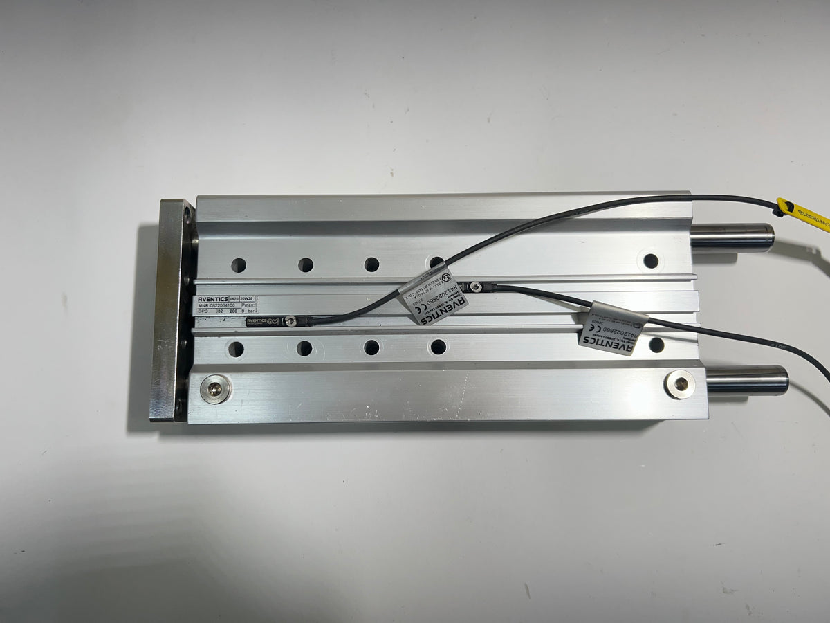 Aventics 0822064106 Guide Cylinder 10Bar with 2x Sensors R412022860