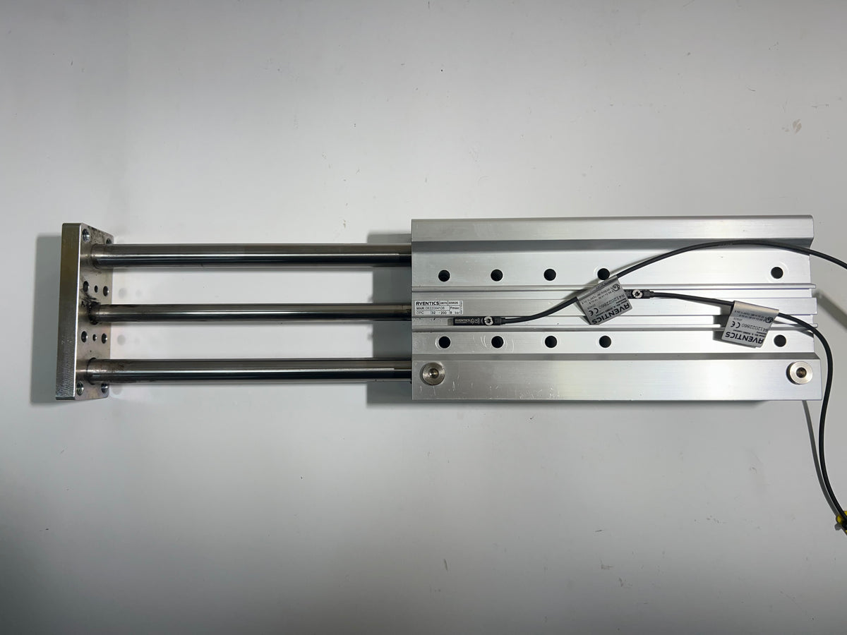 Aventics 0822064106 Guide Cylinder 10Bar with 2x Sensors R412022860