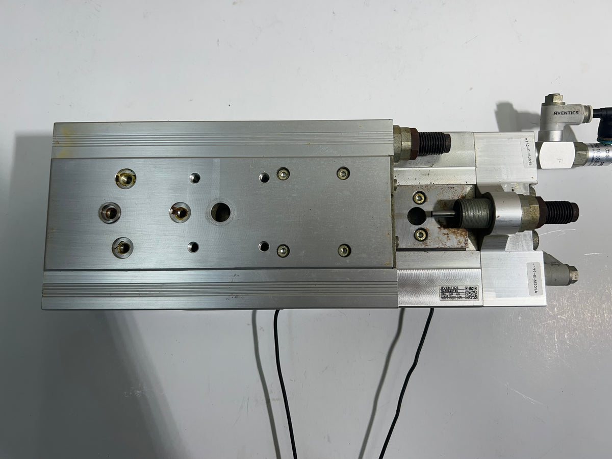 Aventics R480640198 Slide Cylinder 10Bar with 2 Sensors & 5m Cable