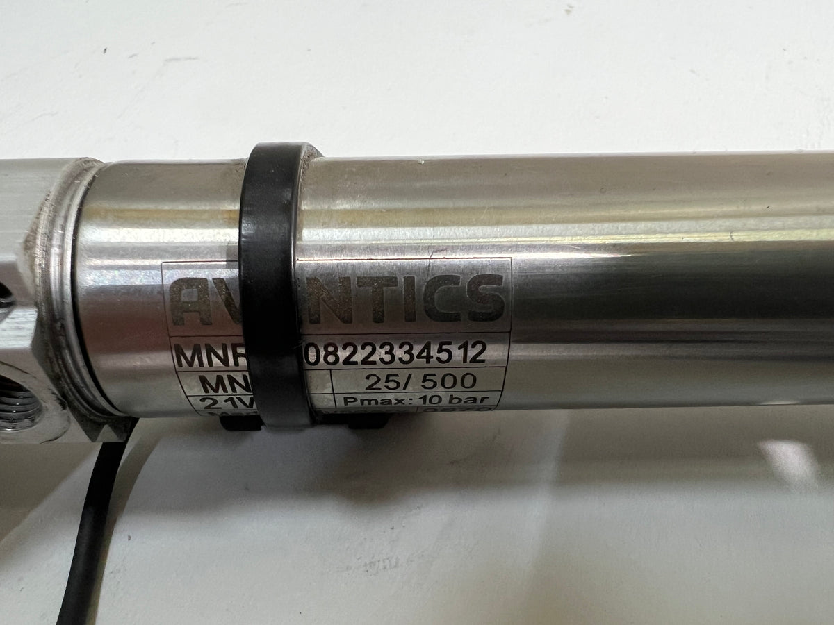 Aventics 0822334512 Pneumatic Cylinder 10Bar with 2 Sensors