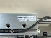 Aventics Guide Cylinder 0822061504 10Bar with 2 Sensors R412022859 & 1.7m Cable