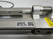 1x Aventics R480640132 Slide Cylinder 10Bar with 2 Sensors