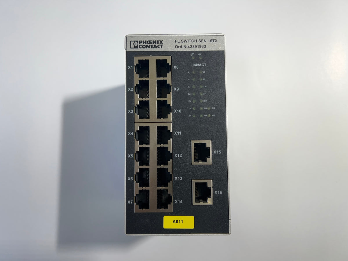 Phoenix Contact FL SWITCH SFN 16TX Industrial Ethernet Switch 2891933