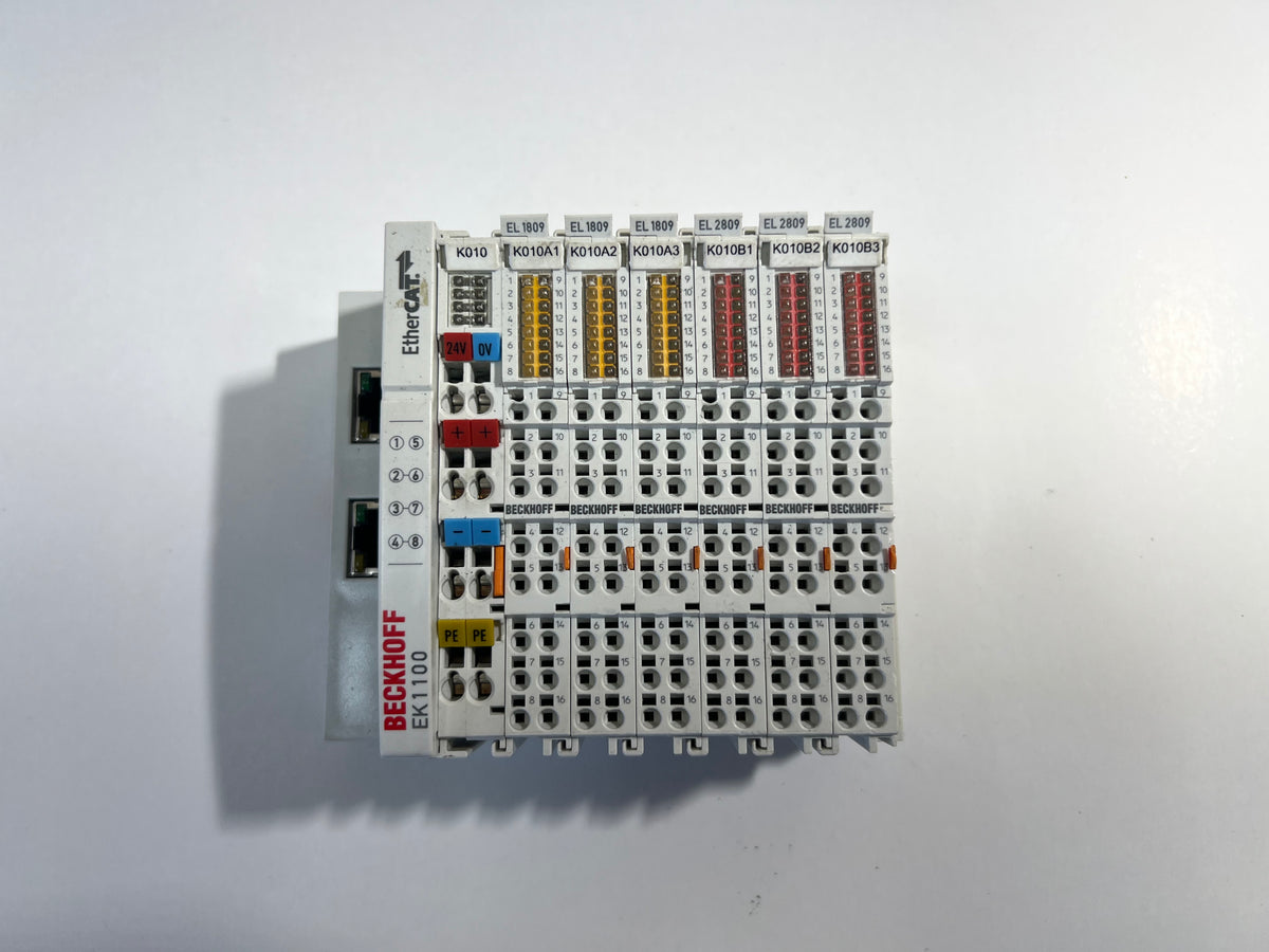 BECKHOFF EK1100 3x 1809 3x 2809 EtherCAT Coupler Interface Module