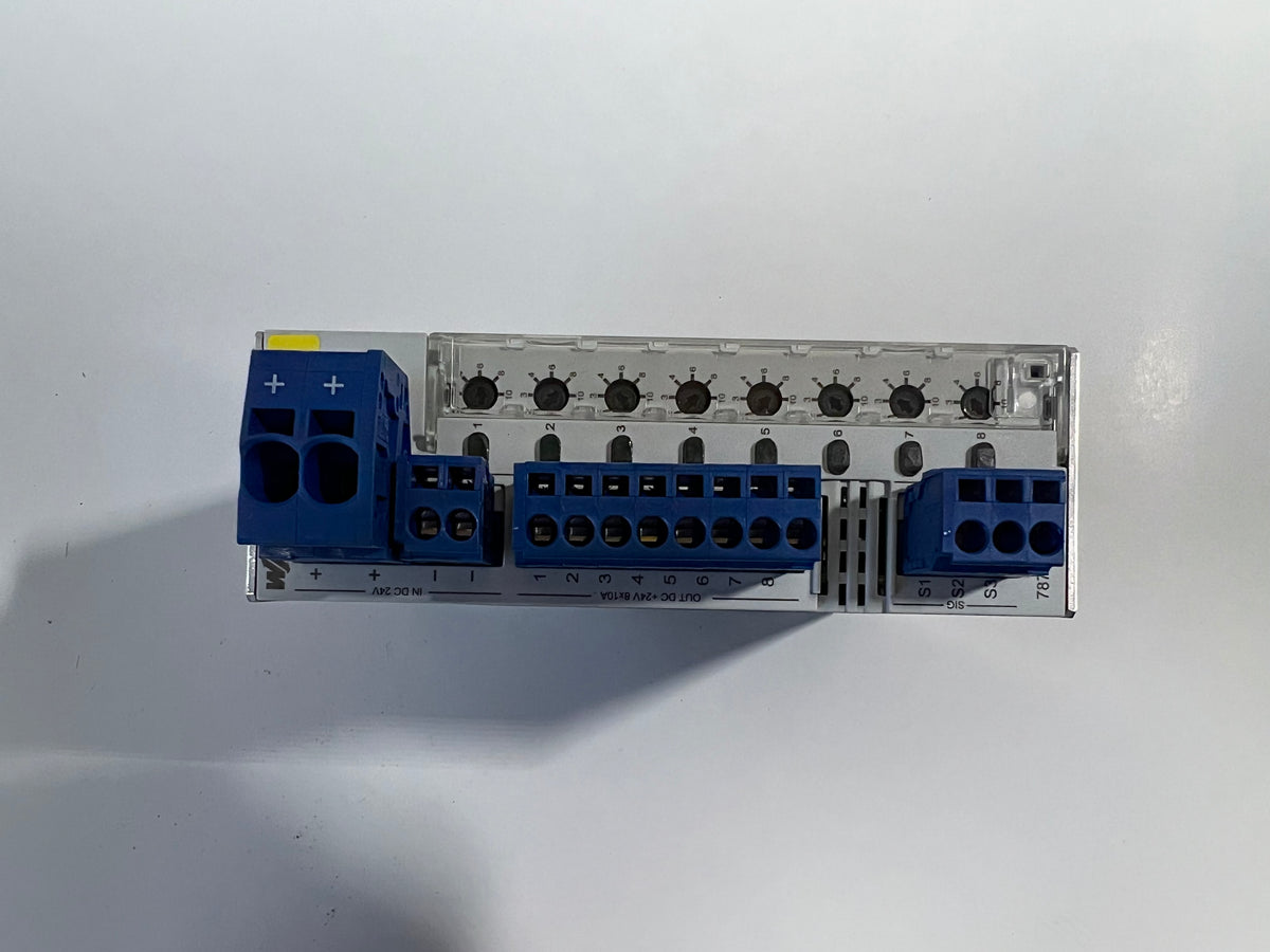 1x WAGO 787-1668 EPSITRON ECB 8-Channel Electronic Circuit Breaker