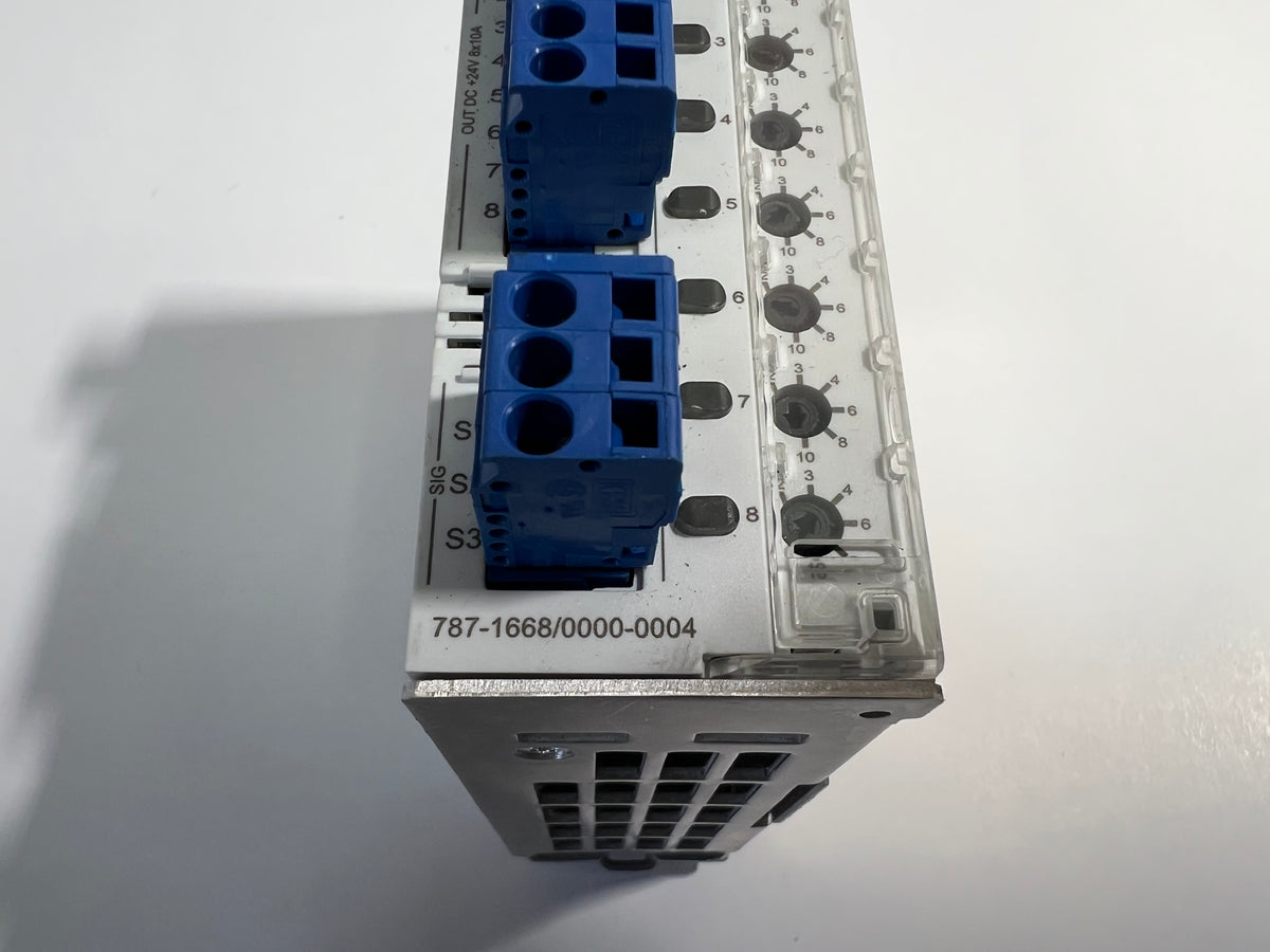 WAGO 787-1668/0000-0004 EPSITRON ECB 8-Channel Electronic Circuit Breaker