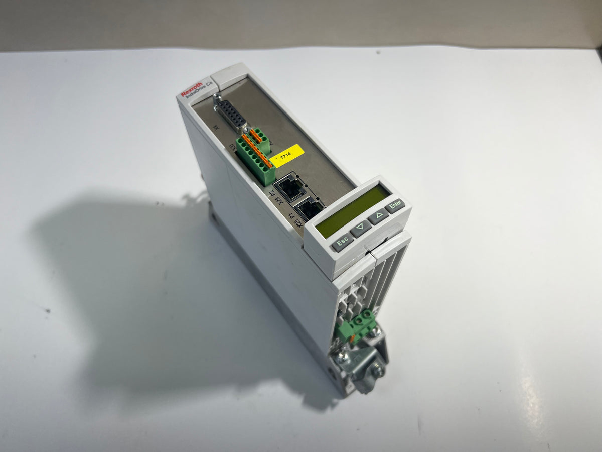 1x Rexroth HCS01.1E-W0008-A-03-B-ET-EC-NN-NN-NN-FW Drive Controller Tested